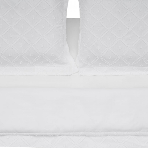 LENJERIE PAT KS CU BRODERIE TUFFATA ALBA [1]