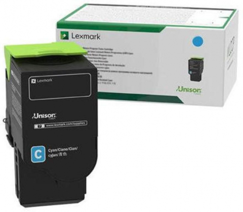 Tonere - LEXMARK 78C2XC0 TONER CARTRIDGE CYAN