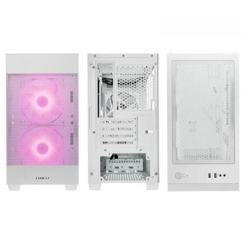 Lian Li LANCOOL 205M Mesh Mc-ATX T G alb [3]