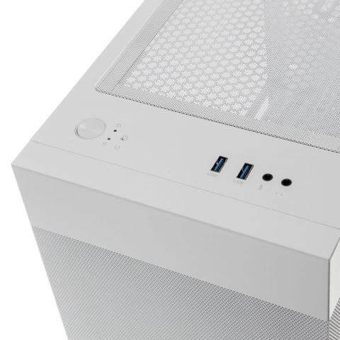 Lian Li LANCOOL 205M Mesh Mc-ATX T G alb [4]