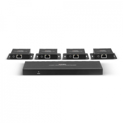 Lindy 50m Cat.6 4 Port HDMI & IR Extende [1]