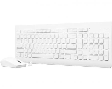 LN 510 Keyboard&Mouse White Wireless US [2]