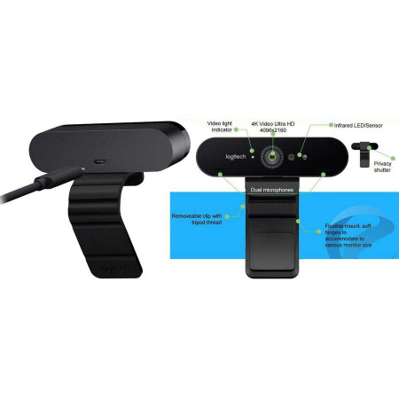Logitech Brio UHD Pro Business Webcam [3]