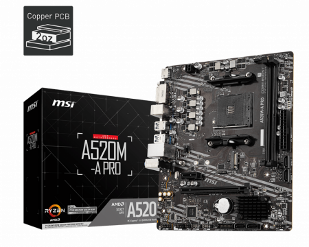 MB AMD MSI AM4 A520M-A PRO [2]