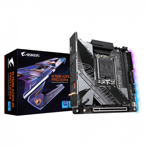 COMPONENTE PC - MB Gigabyte B760I AORUS PRO LGA1700 DDR4