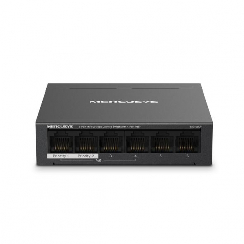 Switch-uri - MERCUSYS DESKTOP SWITCH 6PORT MS106LP