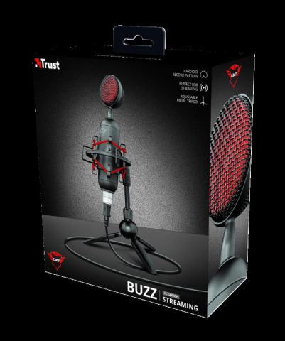 Microfon Trust GXT 244 Buzz cu fir, negr [8]
