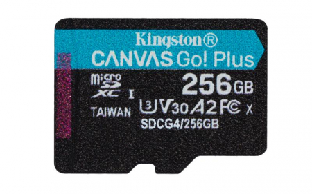 MicroSD Kingston Canvas GO Plus 256GB [1]