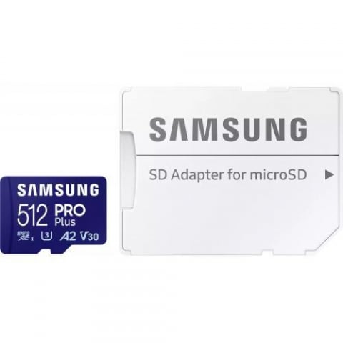 APARATE FOTO & ACCESORII - MICROSD PRO PLUS 512GB CL10 W/A SM