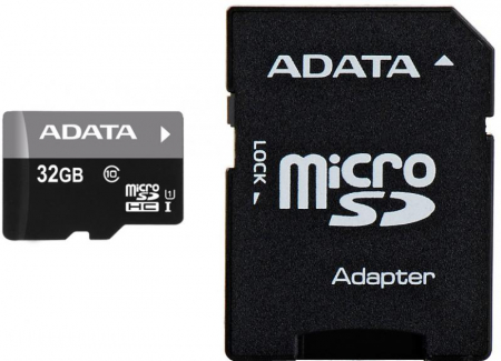 APARATE FOTO & ACCESORII - MICROSDHC 32GB CL10 ADATA W/A