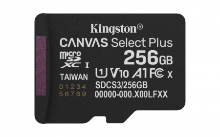 APARATE FOTO & ACCESORII - MICROSDXC 256GB SELECTPLUS SDCS3/256GBSP