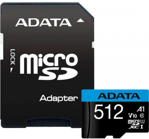 APARATE FOTO & ACCESORII - MICROSDXC 512GB AUSDX512GUICL10A1-RA1