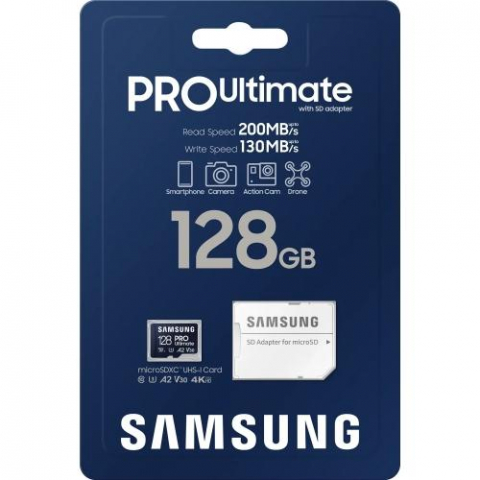 MICROSDXC PRO ULTIMATE 128GB UHS1 W/AD [2]