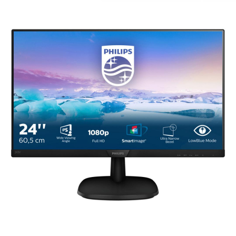 Monitoare LED - MONITOR 23.8" PHILIPS 243V7QJABF/00