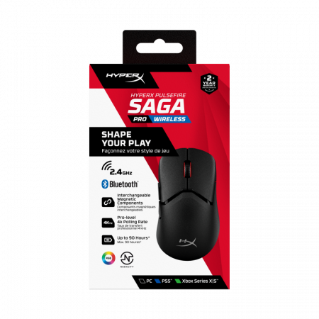 Produse - Mouse HP WS Hyperx Pulsefire Saga Pro