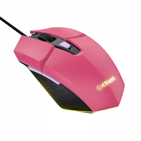 Mouse Trust GXT109P FELOX 6400 DPI, roz [3]