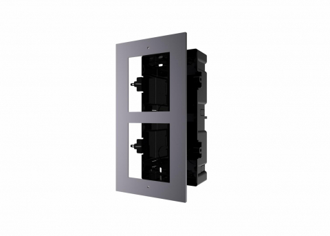 INTERFONIE - PANOU FRONTAL INCASTRAT PENTRU 2 MODULE