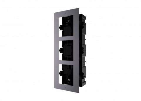 INTERFONIE - PANOU FRONTAL INCASTRAT PENTRU 3 MODULE