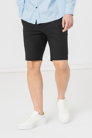 PANTALONI SCURT CASUAL BARBATI BLACK L [2]