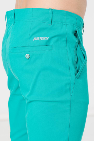 PANTALONI SCURT CASUAL BARBATI GREEN M [6]
