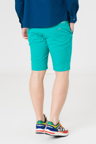 PANTALONI SCURT CASUAL BARBATI GREEN M [1]