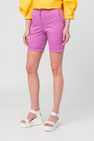PANTALONI SCURT CASUAL FEMEI LILA XL [2]