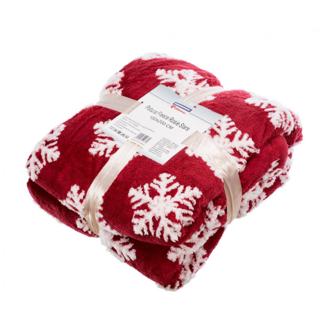 Produse - PATURA FLEECE ROSIE STARS 150X200 CM