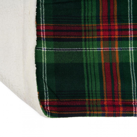 PATURA FLEECE150X200 CM- CAROURI VERZI [2]