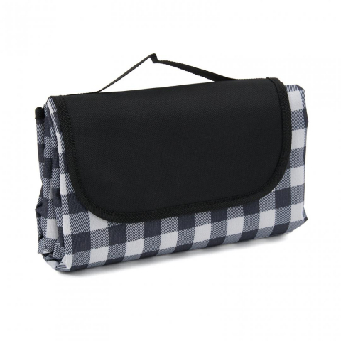 Produse - PATURA PICNIC 145X200 CM CAROURI NEGRU