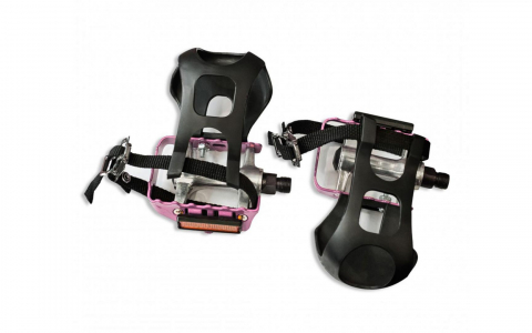 Produse - PEDALE AL CU RATRAPE 869LC, ARG/ROZ