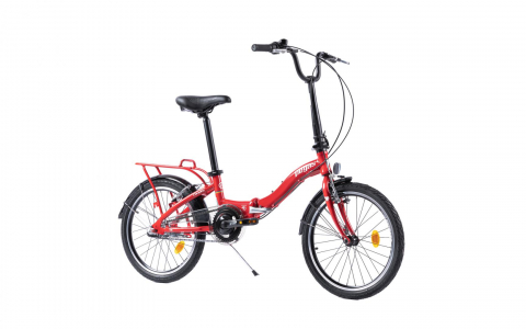 PEGAS CAMPING 20'' ALUMINIU 3S ROSU ALB [1]