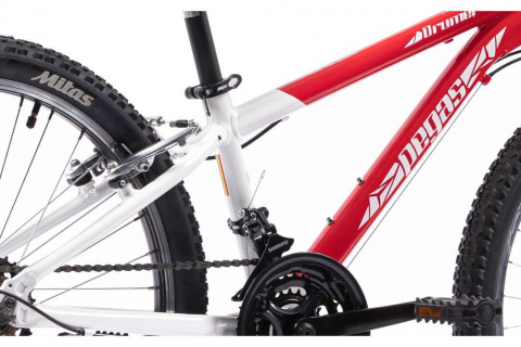 PEGAS MINI DRUMET 24'' ROSU ALB [1]
