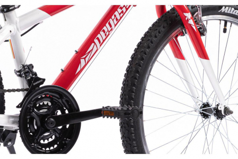 PEGAS MINI DRUMET 24'' ROSU ALB [3]