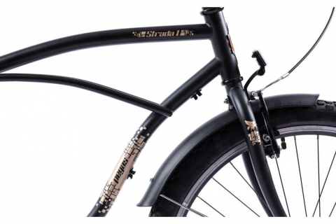 PEGAS STRADA 1 26'' OTEL 1S NEGRU MAT [4]