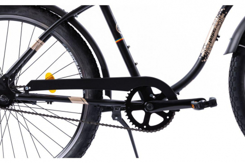 PEGAS STRADA 1 26'' OTEL 1S NEGRU MAT [1]