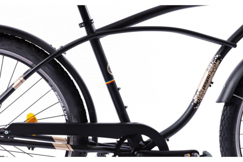 PEGAS STRADA 1 26'' OTEL 1S NEGRU MAT [9]