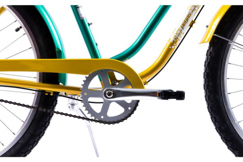 PEGAS STRADA 2 26'' ALUMINIU AURIU VERDE [5]