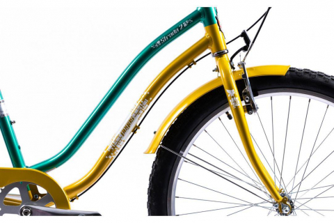 PEGAS STRADA 2 26'' ALUMINIU AURIU VERDE [3]