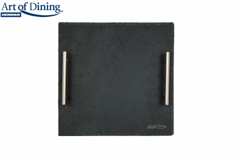 PLATOU ARDEZIE,PATR. MANERE INOX 30X30CM [1]