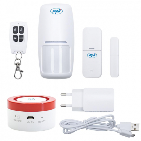 PNI KIT ALARMA WIRELESS PG600 [6]