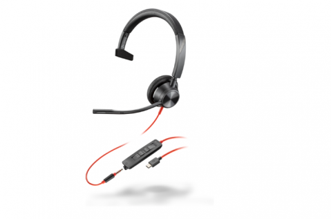 Casti audio - Poly BW 3315 USB-C HS +3.5mmP +USB-C/A