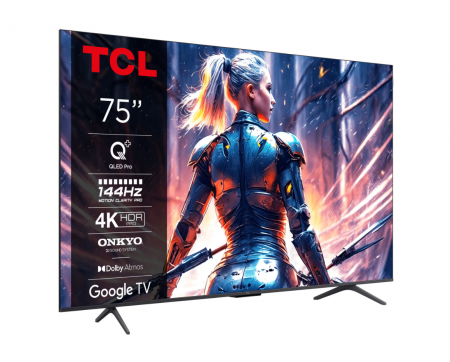 Qled TV 4K 75''(190cm) 144Hz TCL 75T8B ( [1]