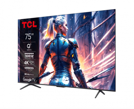 Qled TV 4K 75''(190cm) 144Hz TCL 75T8B ( [2]