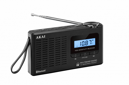 Radio portabil AKAI APR-600 0.8 W, negru [3]