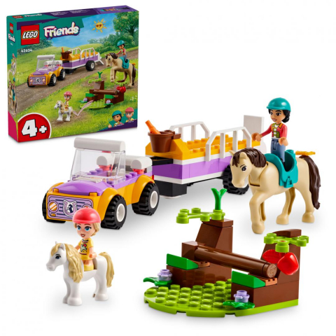 Produse - REMORCA CU PONEI SI CAL, LEGO 42634