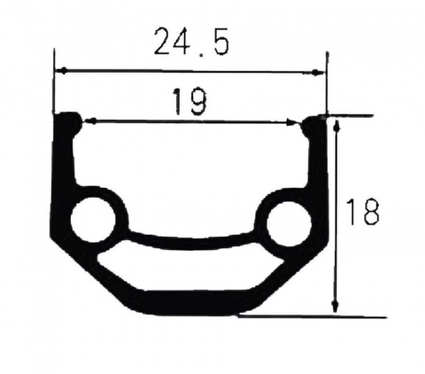 Roata Spate Ventura SXT 26'' -36H Dubla [3]