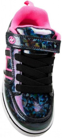ROLE HEELYS BOLT PLUS 31 NEGRU HOLOG ROZ [4]