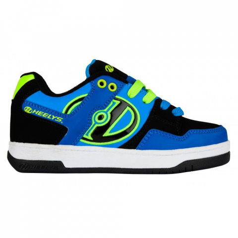 ROLE HEELYS FLOW 40.5 ALBASTR NEGRU LIME [2]