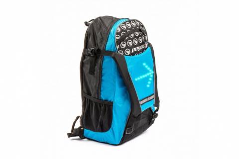 RUCSAC PEGAS CU SEMNAL 48LED USB ABS NEG [1]