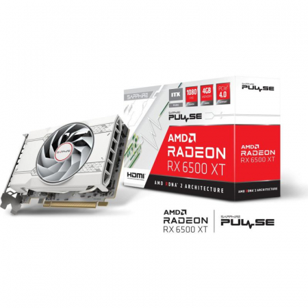 Produse - Sapp AMD Radeon RX 6500 XT OC PULSE 4GB